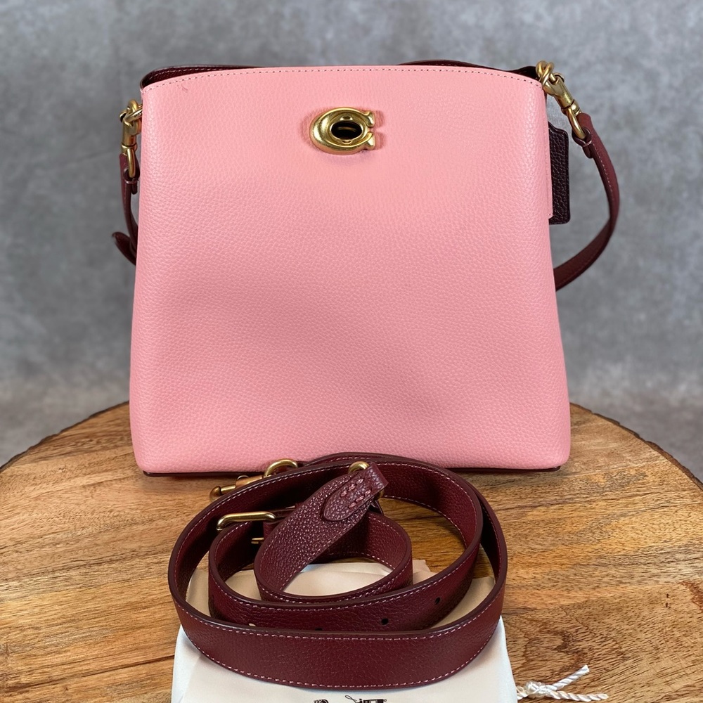 Coach Willow Bucket Bag Color Block Purse Crossbo… - image 2